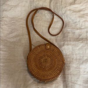 Urban Outfitters Straw Woven Crossbody